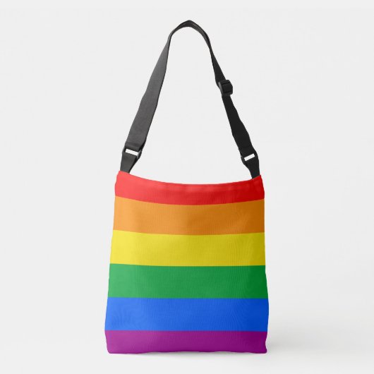 Sac Ajustable Drapeau LGBT Pride / Drapeau arc-en-ciel (Devant)