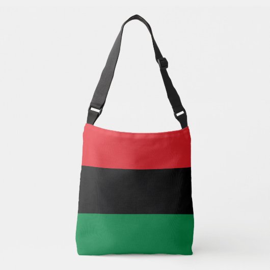 Sac Ajustable Drapeau panafricain et drapeau de l'UNIA Symbole / (Devant)