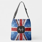 Sac Ajustable Drapeau rouge bleu blanc brillant parties scintill (Dos)