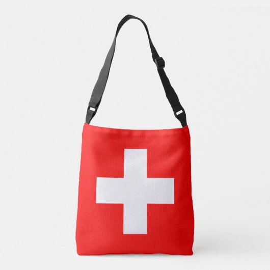 Sac Ajustable Drapeau Suisse (Dos)