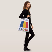 Sac Ajustable Drapeau tchadien Chad Personnalisation noire (Sur le modèle)
