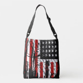 Sac Ajustable Drapeau vintage (Dos)
