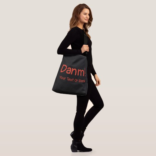 Sac Ajustable Drôle Anglais Étranger - Danm ! (Sur le modèle)