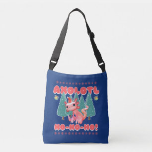 Sac Ajustable Drôle de Joyeux Noël Axolotl Ho-Ho-Ho !