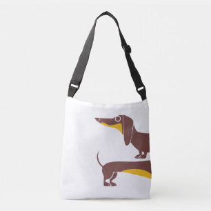 Sac Ajustable Drôle mignon dachshund pour parent chien long