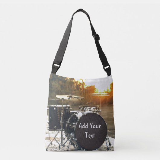 Sac Ajustable Drum Kit Drummer Rock Personnaliser la Personnalis (Devant)