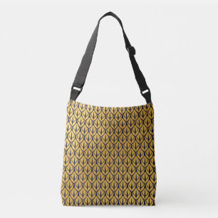 Sac Ajustable Écailles de dragon Art Déco - Écailles bleues et d