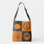 Sac Ajustable Échiquier d'Halloween (Dos)