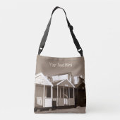 Sac Ajustable Échouez la photo anglaise de bord de la mer de (Dos)