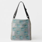 Sac Ajustable Eclair Mer Turquoise Bleu (Devant)