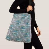 Sac Ajustable Eclair Mer Turquoise Bleu (De près)