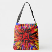 Sac Ajustable Éclatement de couleur monogramme (Dos)