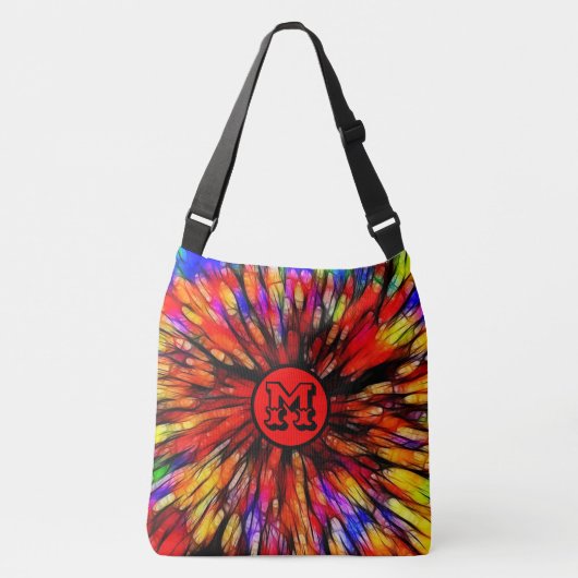 Sac Ajustable Éclatement de couleur monogramme (Devant)