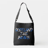 Sac Ajustable Ecosse le courageux superposé sur le drapeau écoss (Dos)