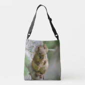 Sac Ajustable Écureuil mangeant sur un arbre (Dos)