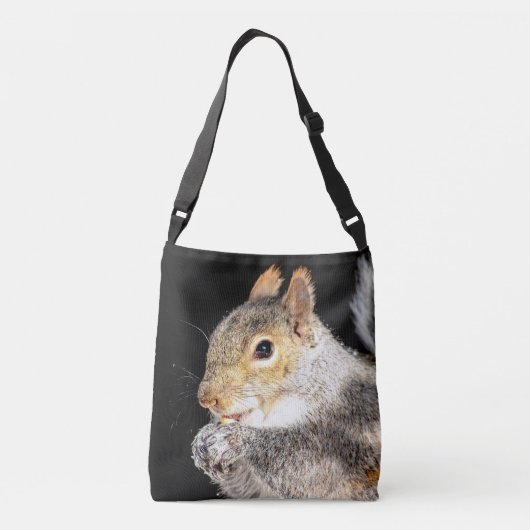Sac Ajustable Écureuil mangeant un écrou (Dos)