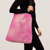 Sac Ajustable Effet nuage tempête élégant rose (De près)