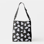 Sac Ajustable Éffrayant mignon Halloween Ghost Nuageux Star Sky (Dos)
