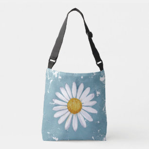 Sac Ajustable Élégance de la marguerite aquarelle