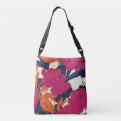Sac Ajustable Élégance florale : motif abstrait (Dos)