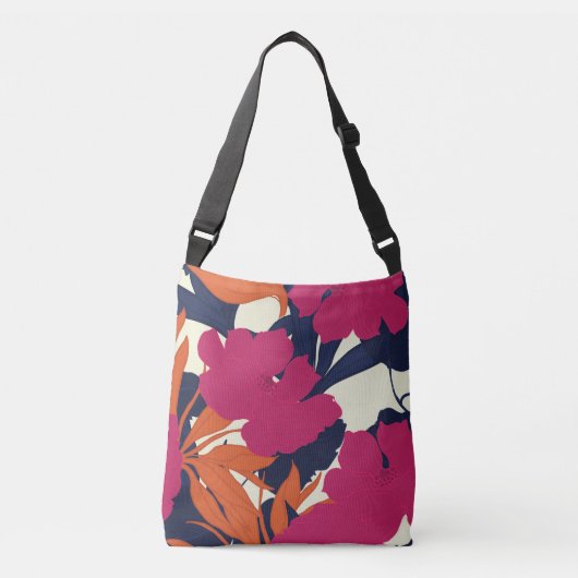 Sac Ajustable Élégance florale : motif abstrait (Devant)