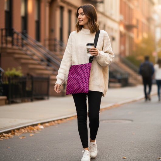 Sac Ajustable Élégance Polka Dot