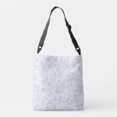 Sac Ajustable Élégant Blanc Floral Hibiscus Daisies Motif | (Dos)