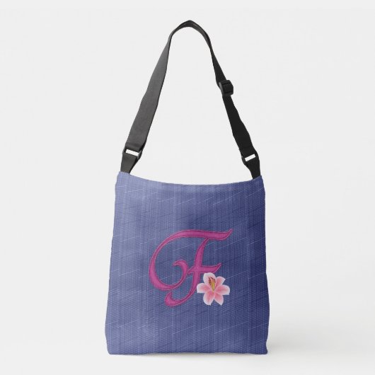 Sac Ajustable Élégant bleu F (Devant)