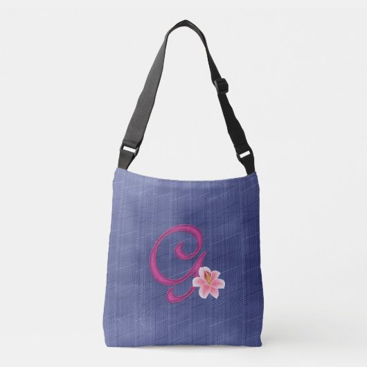 Sac Ajustable Élégant bleu G (Devant)