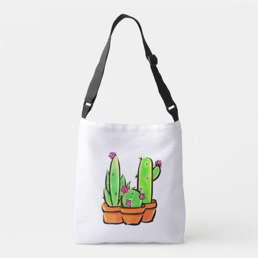 Sac Ajustable Élégant boho Cactus cactus cactus succulents (Dos)