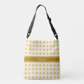 Sac Ajustable Élégant doré et ivoire (Dos)