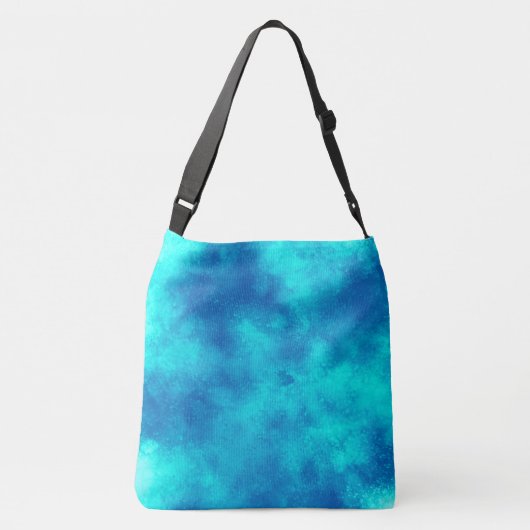 Sac Ajustable Elégant effet nuage tempête bleu (Dos)