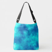 Sac Ajustable Elégant effet nuage tempête bleu (Devant)
