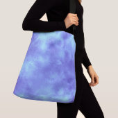 Sac Ajustable Elégant effet nuage tempête bleu (De près)