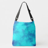 Sac Ajustable Elégant effet nuage tempête bleu (Devant)