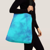 Sac Ajustable Elégant effet nuage tempête bleu (De près)