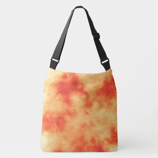 Sac Ajustable Elégant effet nuage tempête orange (Devant)