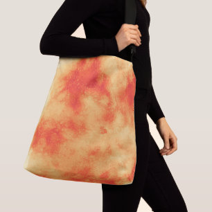 Sac Ajustable Elégant effet nuage tempête orange