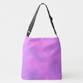 Sac Ajustable Elégant effet nuage tempête rose violet (Dos)