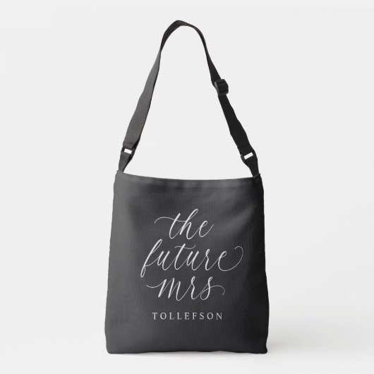 Sac Ajustable Élégant Moderne La Future Mme Robe de Mariée (Dos)
