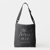 Sac Ajustable Élégant Moderne La Future Mme Robe de Mariée (Devant)