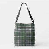 Sac Ajustable Elégant tartan vert (Dos)