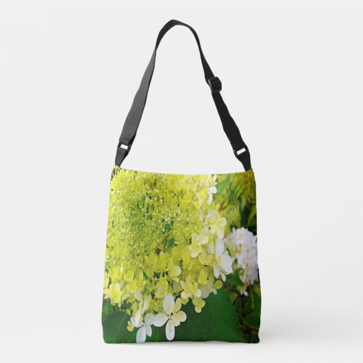 Sac Ajustable Élégante Chartreuse Vert Limelight Hydrangea (Dos)