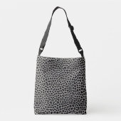 Sac Ajustable Élégante collection moderne de luxe blanc léopard (Dos)