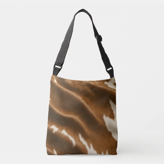 Sac Ajustable Élégante collection moderne de vache Faux cuir (Devant)