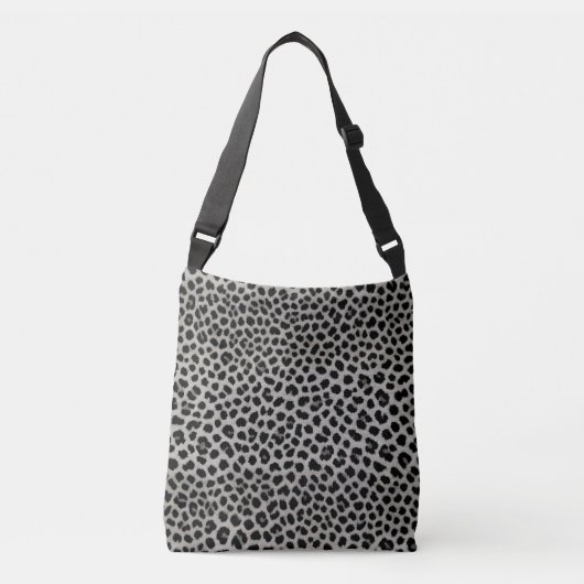 Sac Ajustable Elégante collection tendance Leopard blanc de luxe (Devant)