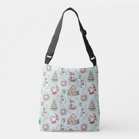 Sac Ajustable Éléments de Noël mignons (Devant)