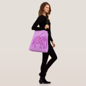 Sac Ajustable Eléphant à fleurs - orchidée et magenta (Sur le modèle)