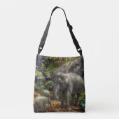 Sac Ajustable Elephant Family RAIN FOREST PARTI (Dos)