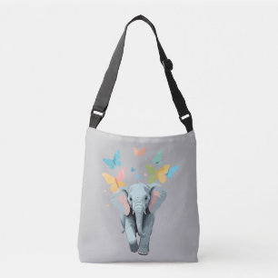 Sac Ajustable Eléphant peinture vectorielle adorable jeu animal